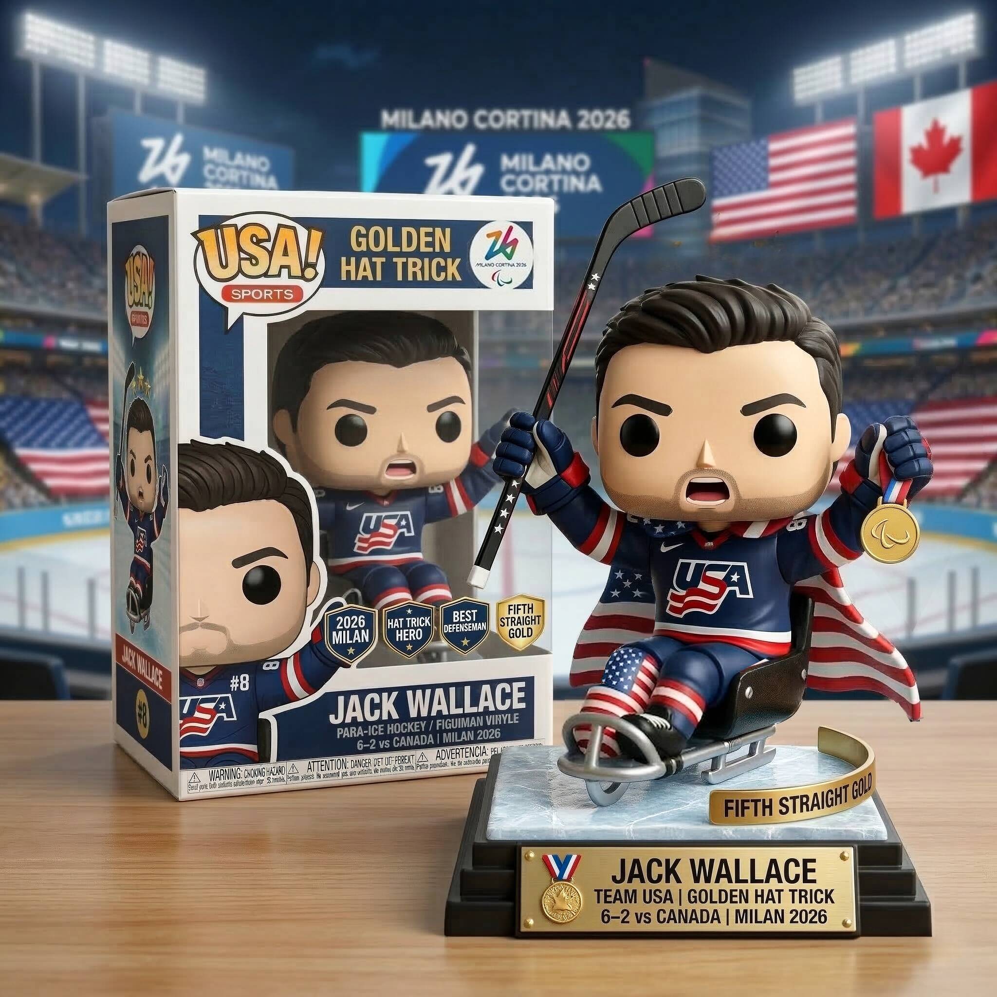 2026 Team USA Para Ice Hockey Champion Series Pop! Figure