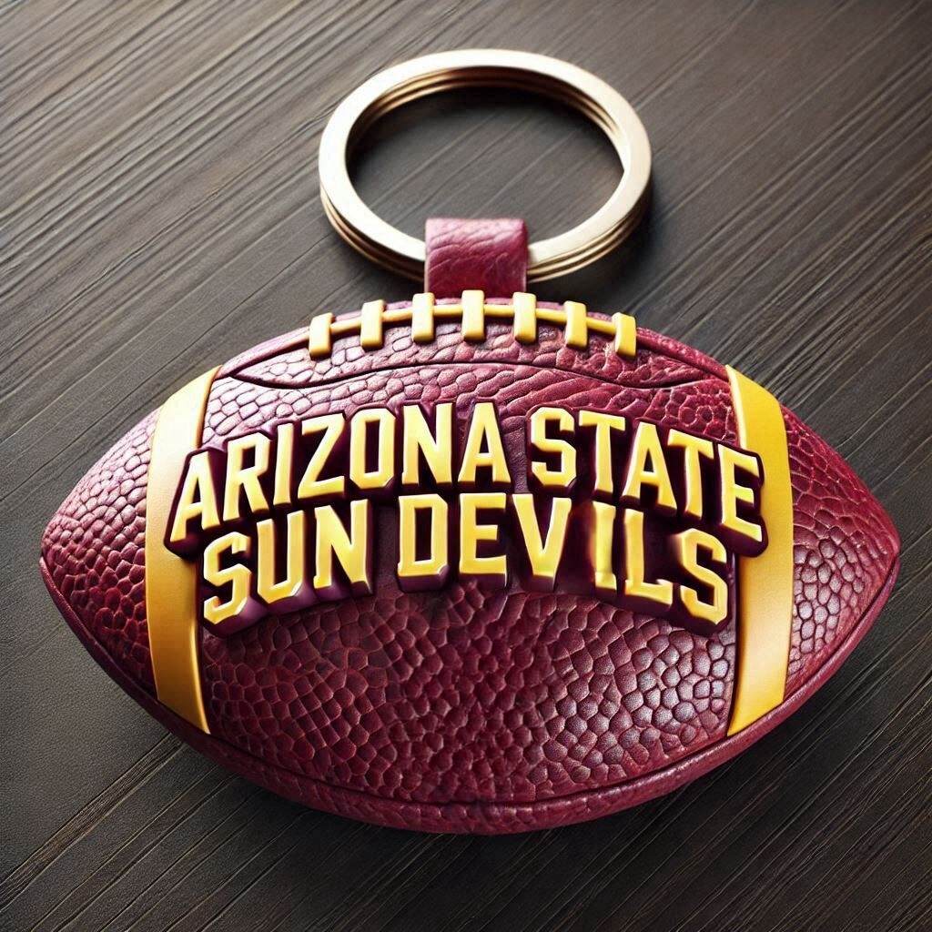 College Football Keychain