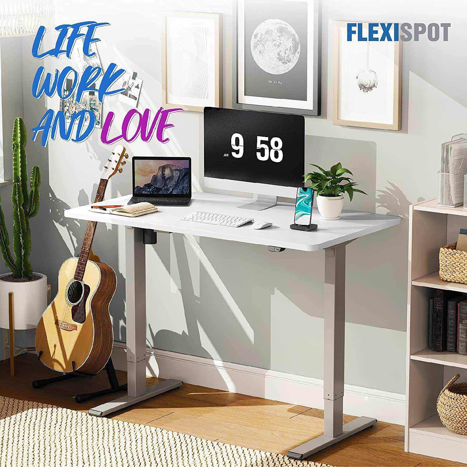 2024 New Electric Lift Computer Desk
