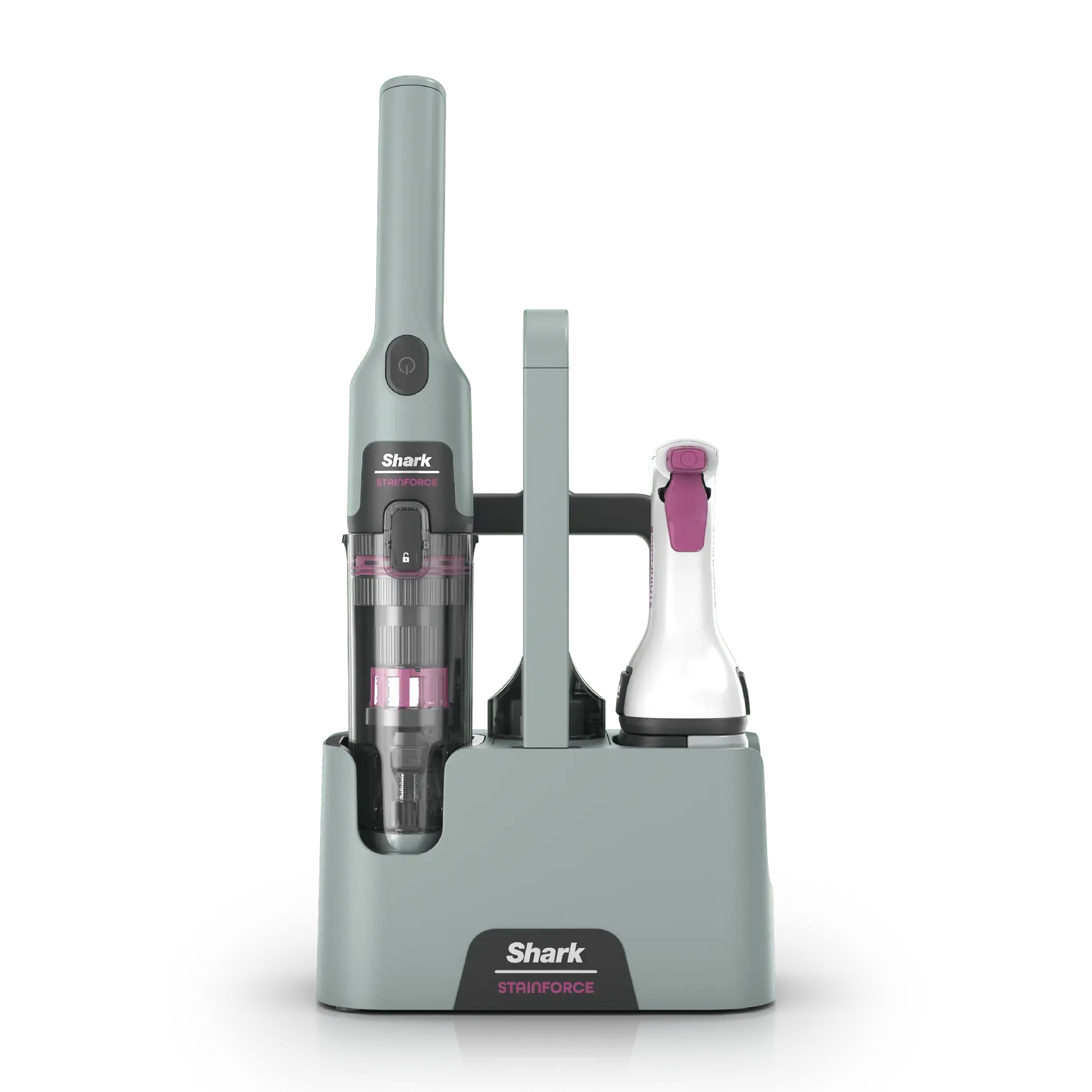 StainForce Handheld Spot & Stain Cleaner with Storage Caddy & Crevice Tool