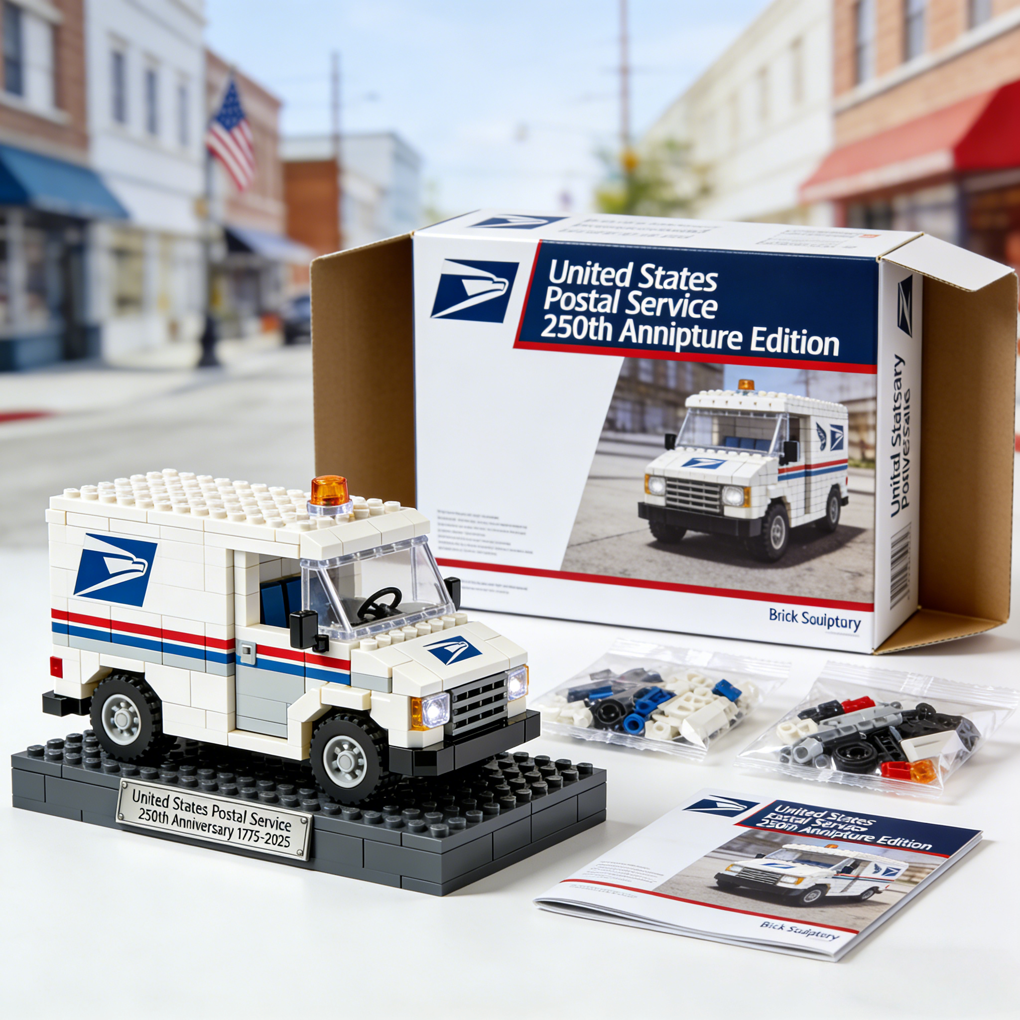 USPS 250th Anniversary Track Brick Set