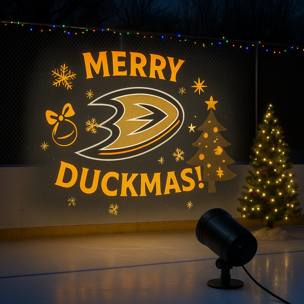 🎄🏒 Official NHL Christmas Projection Light ✨