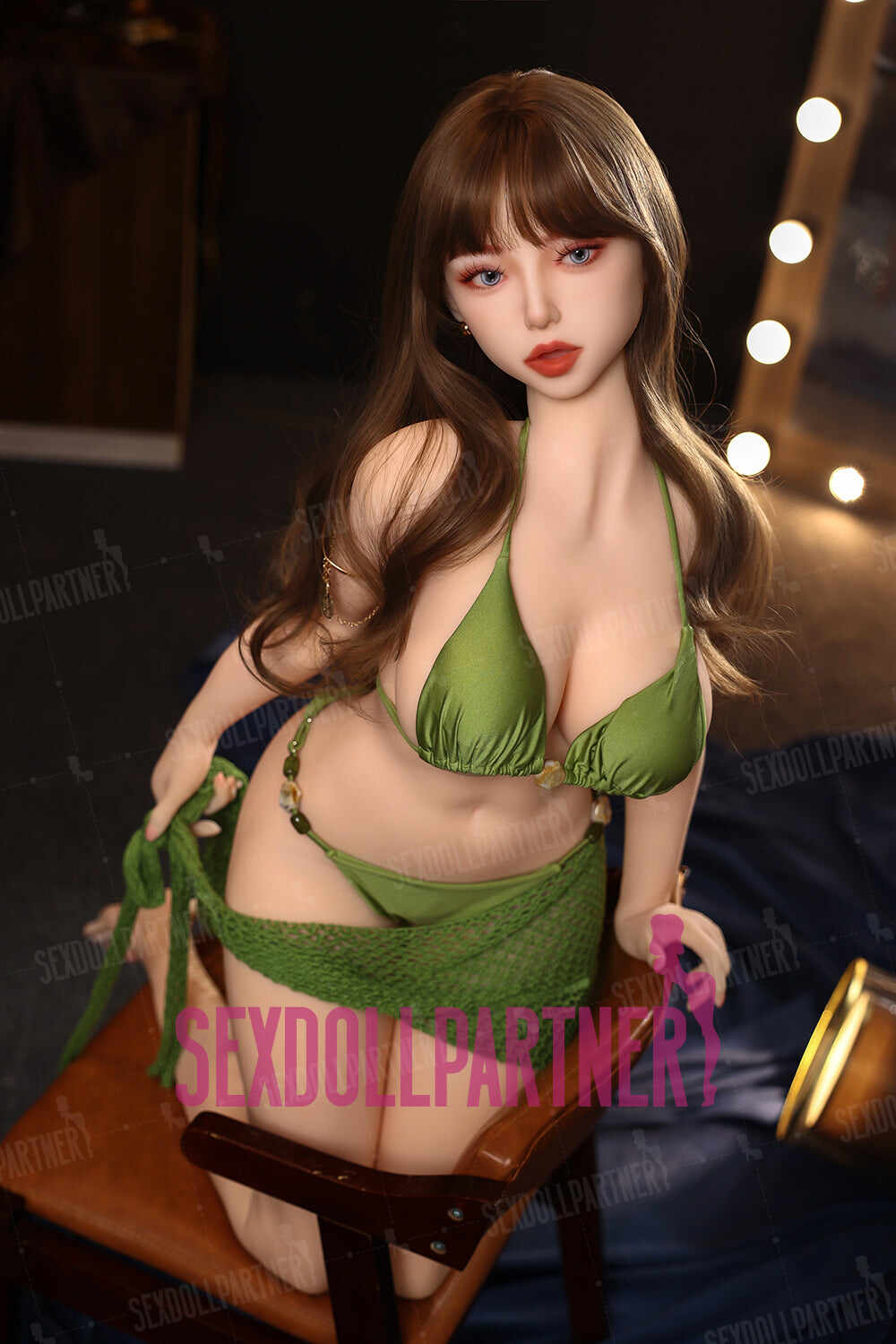 EU Stock - YAMIEE Niva 5ft35/ 163cm SNK40 Unique Design Curvy Good Girl Realistic Sex Doll Free 2nd Head