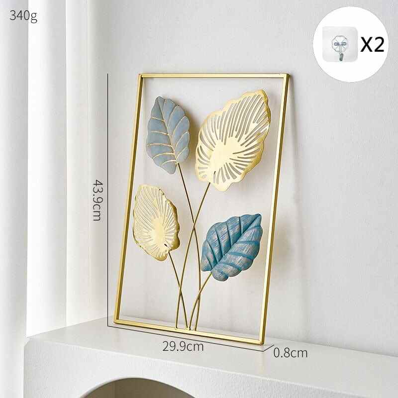 Gold Metal Wall Art