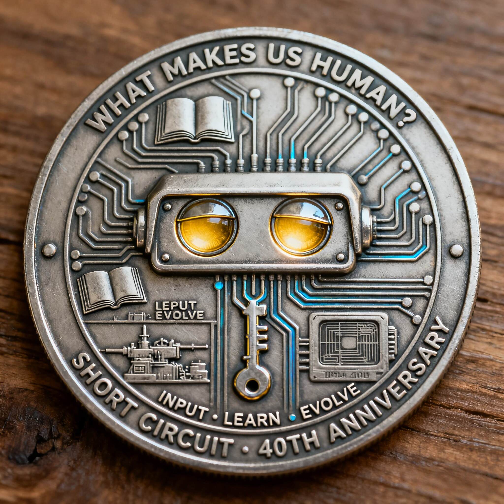 Johnny 5 · 40th Anniversary Commemorative Coin (1986–2026)