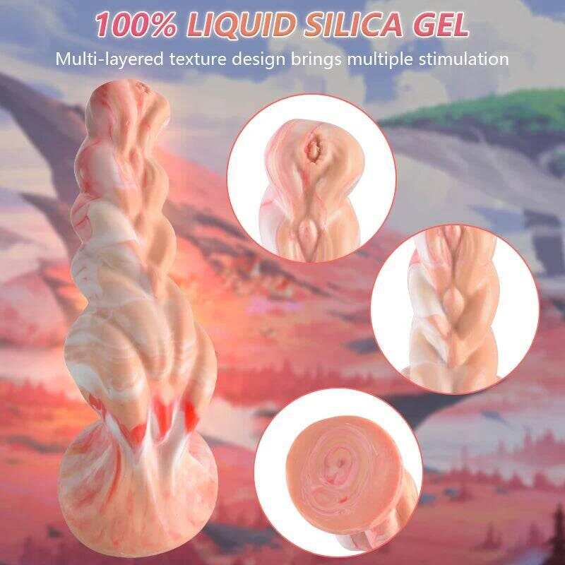 Body-Safe Silicone Monster Dildo – 7.3