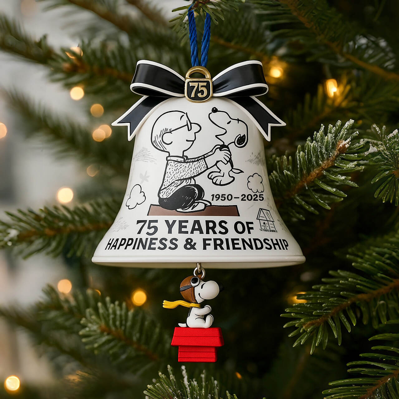 Snpy 75th Anniversary Commemoration Bell Ornament