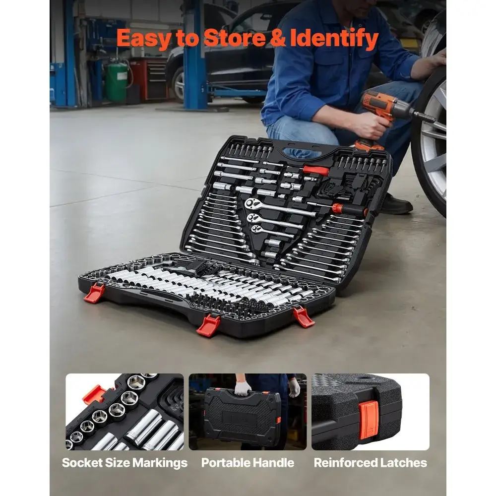 Flash Sale 308-Piece Mechanic Tool Kit