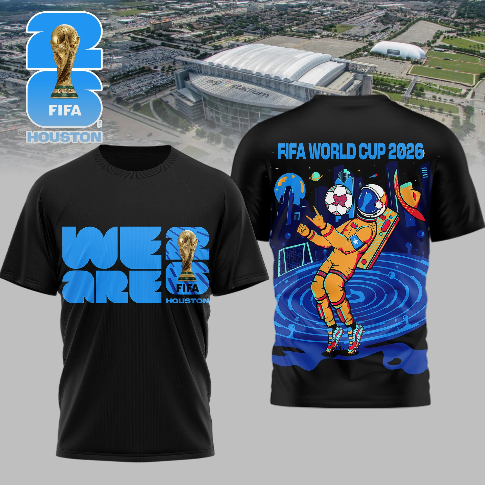 World Cup | Premium World Cup Houston 3D Shirt TD