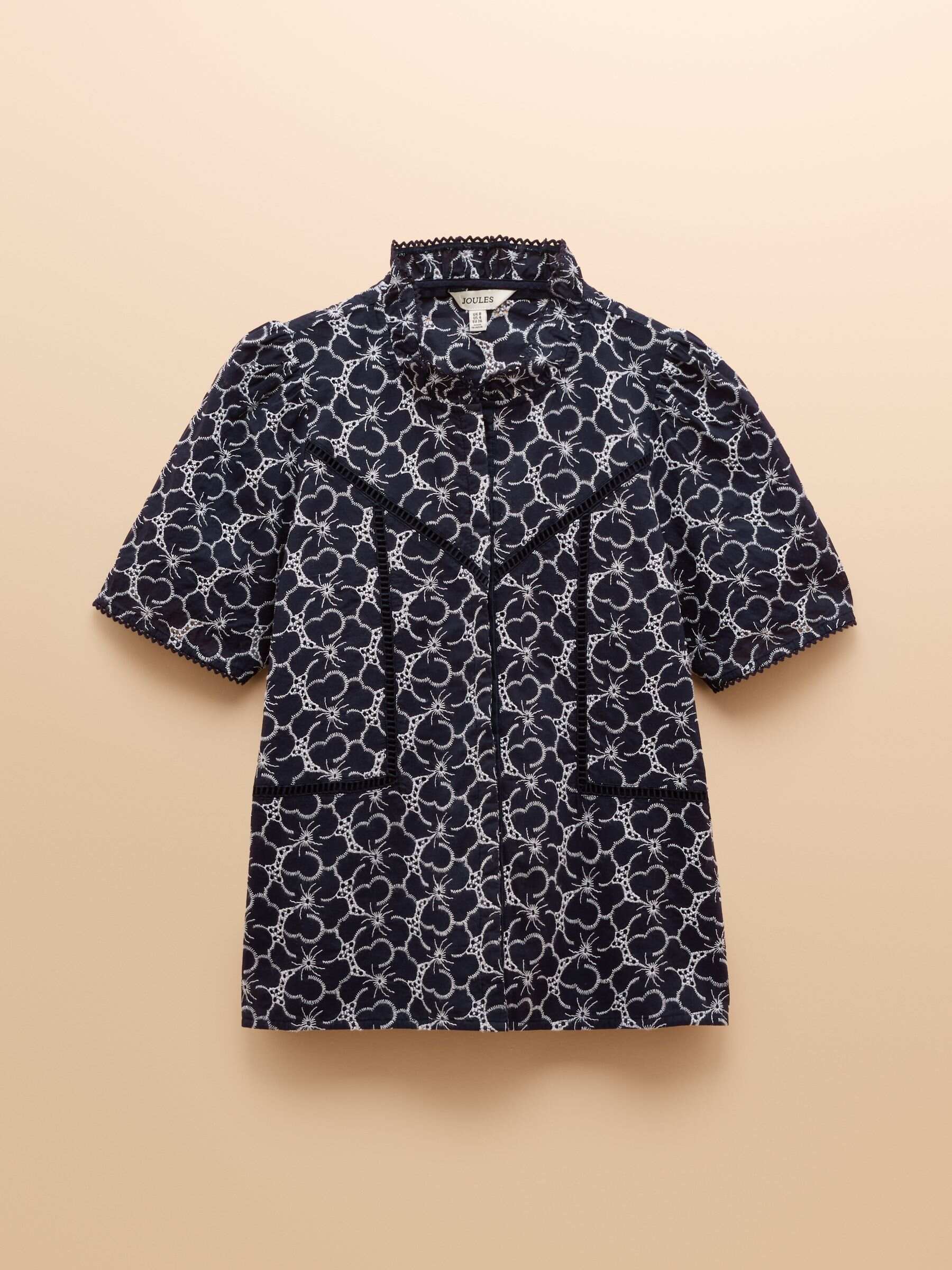 Remi Green Broderie Blouse