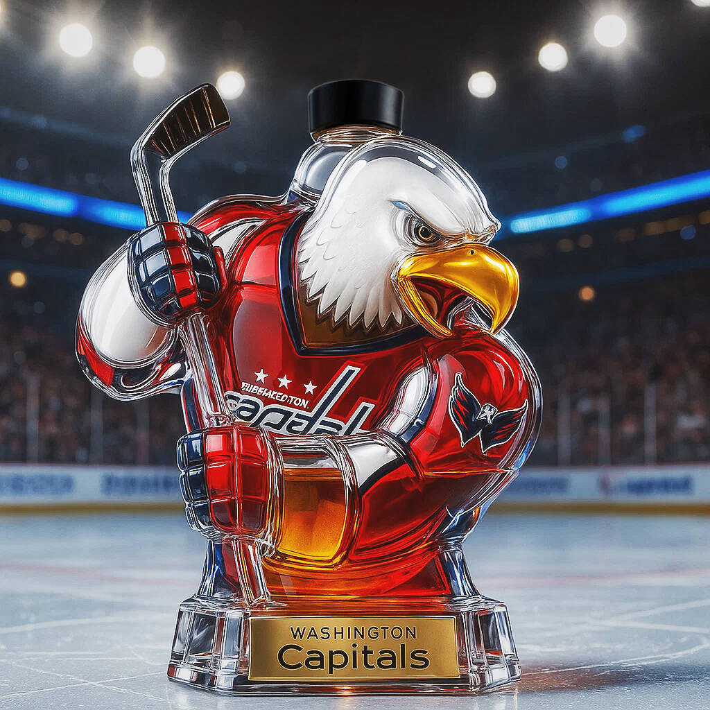 Washington Capitals Limited Edition Whisky Bottle