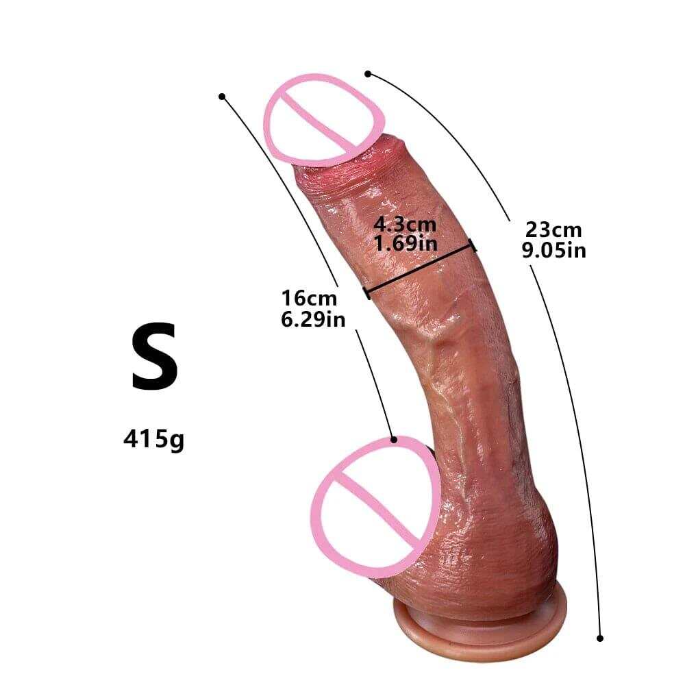 Super Long Realistic Silicone Dildo
