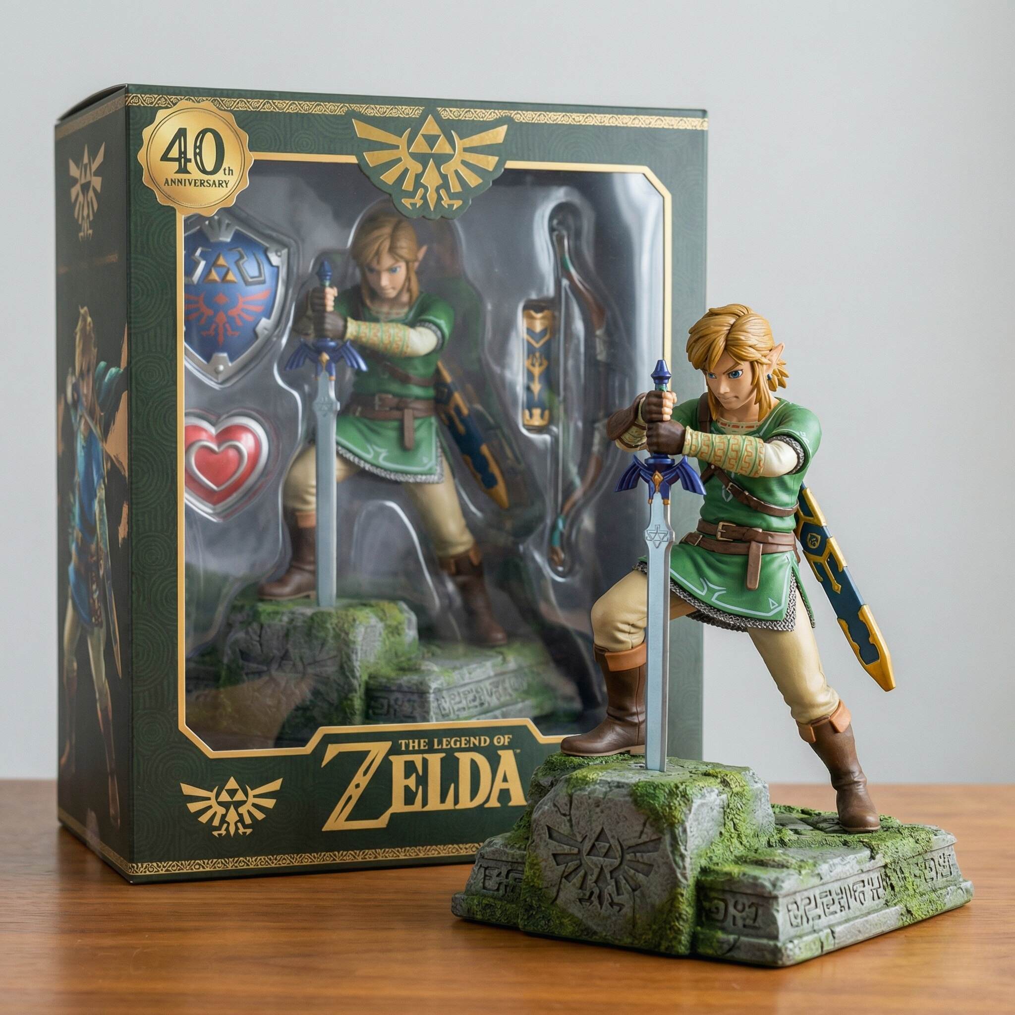 Zelda 40th Anniversary Hot Toy 1/6 Collection Figures
