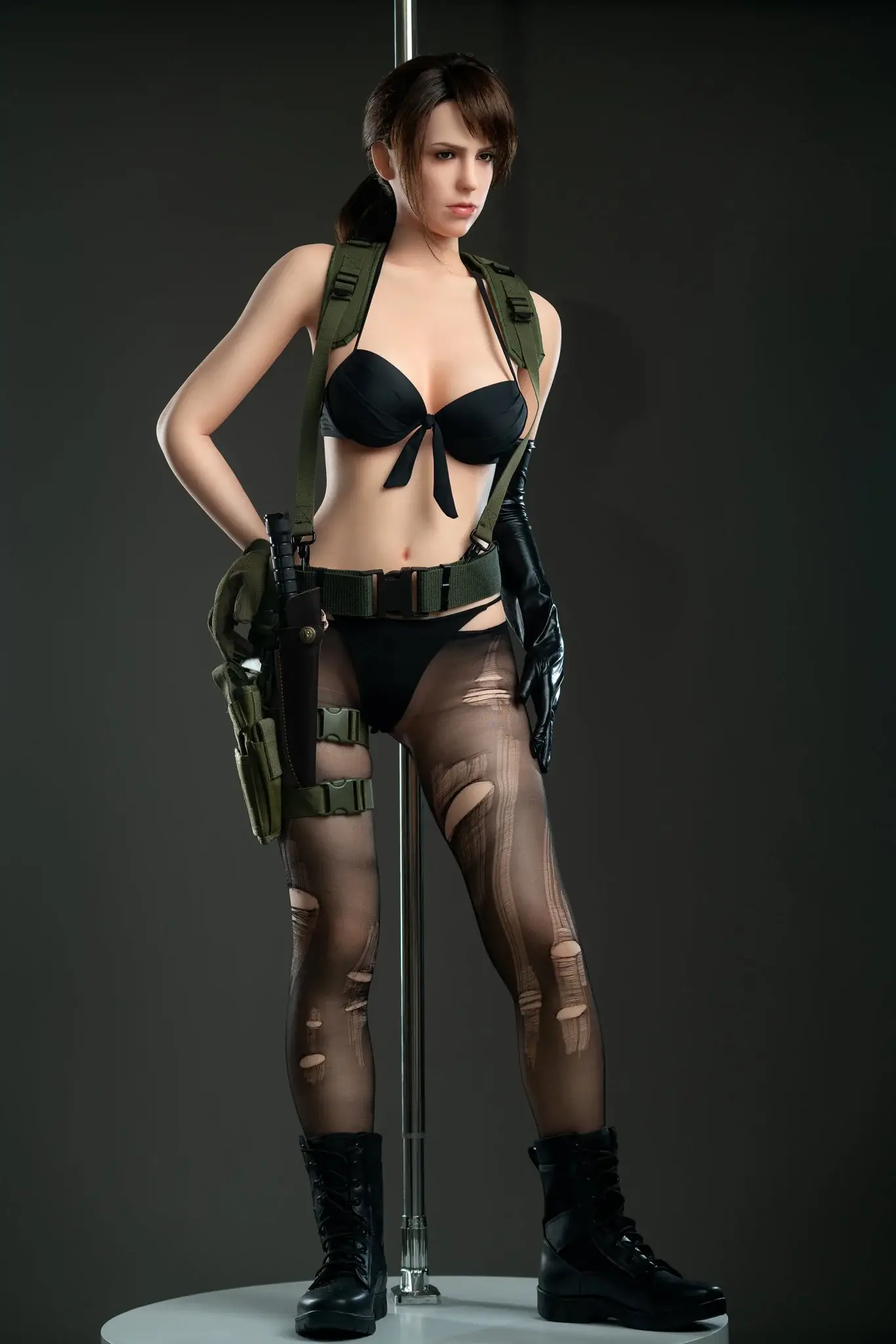 Quiet Lady Silicone Sex Doll - Game Lady Doll