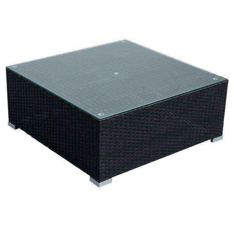 Lancaer Wicker/Rattan 6 - Person Seating Group with Cushions