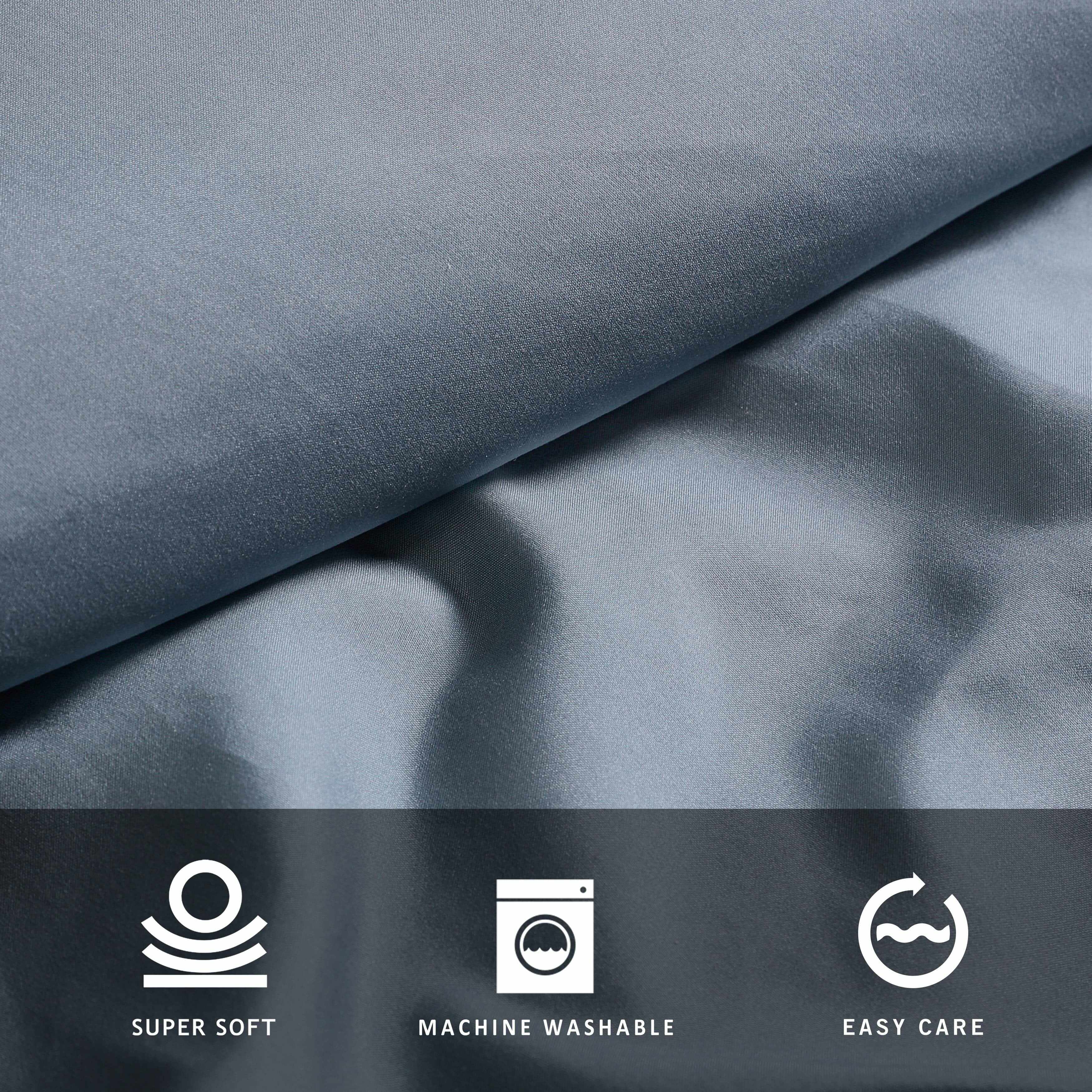 Kenneth Cole Solution Recyled Polyester Solid Bonus Sheet Set