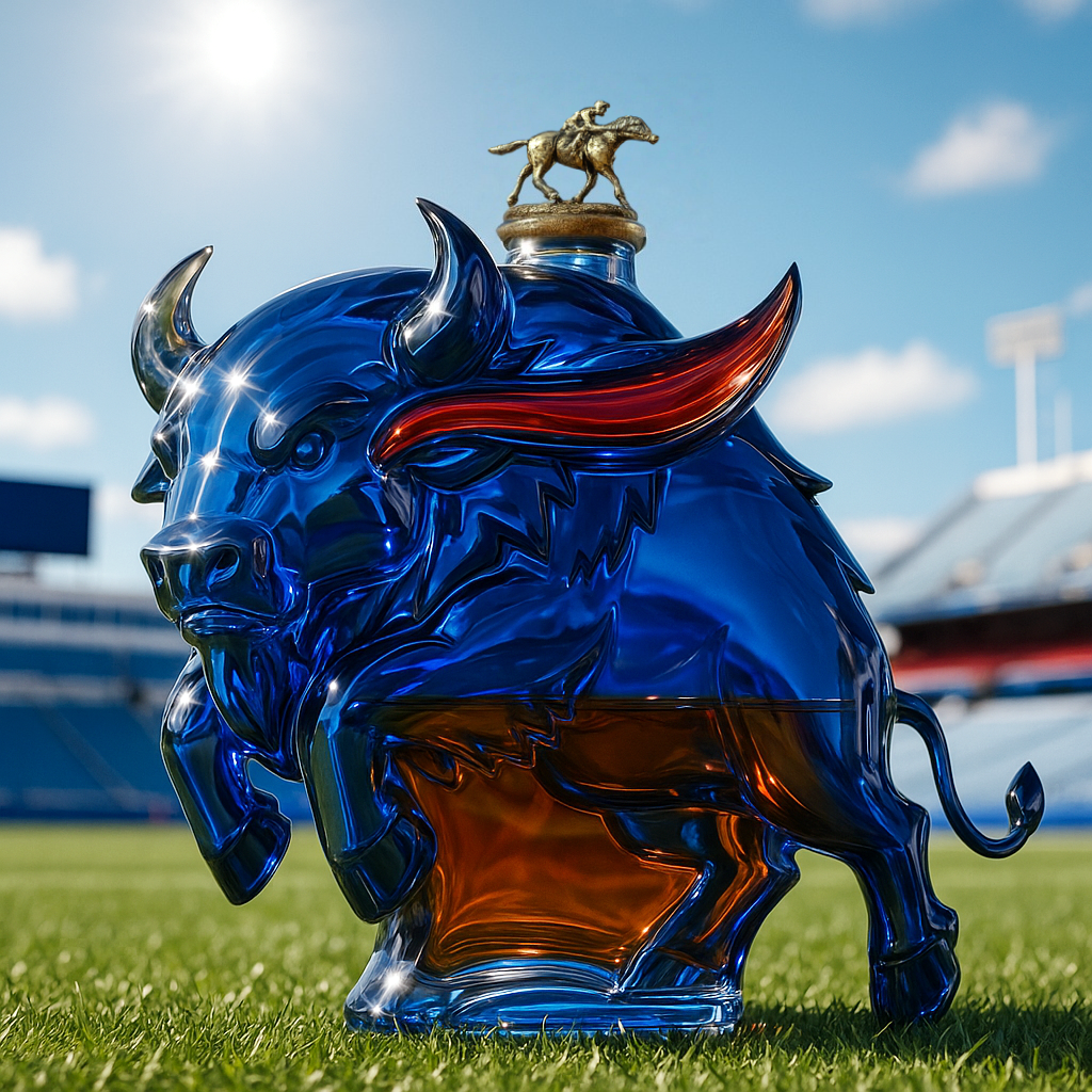 Buffalo Whiskey Bottle