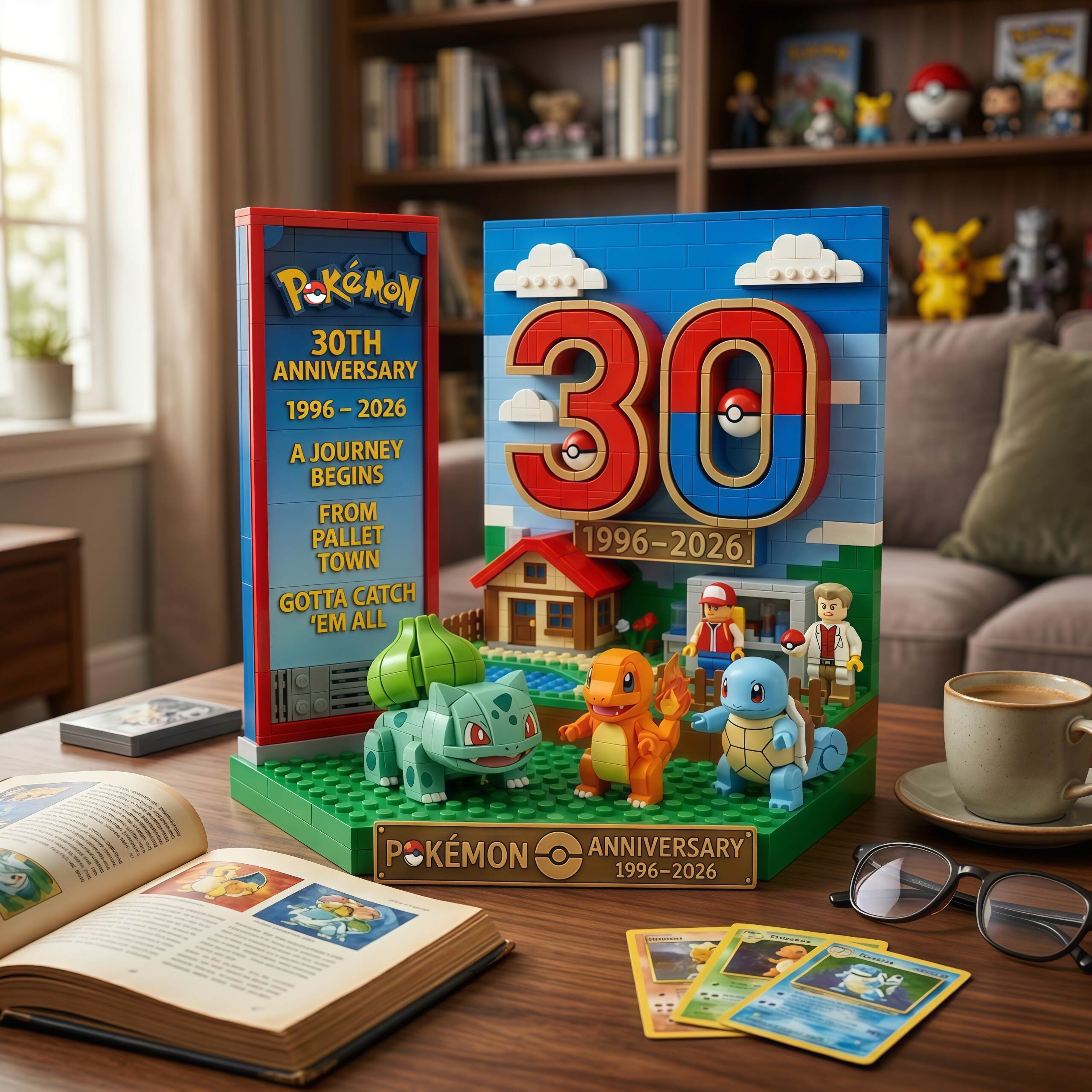 Pokémon 30th Anniversary Building Blocks Set