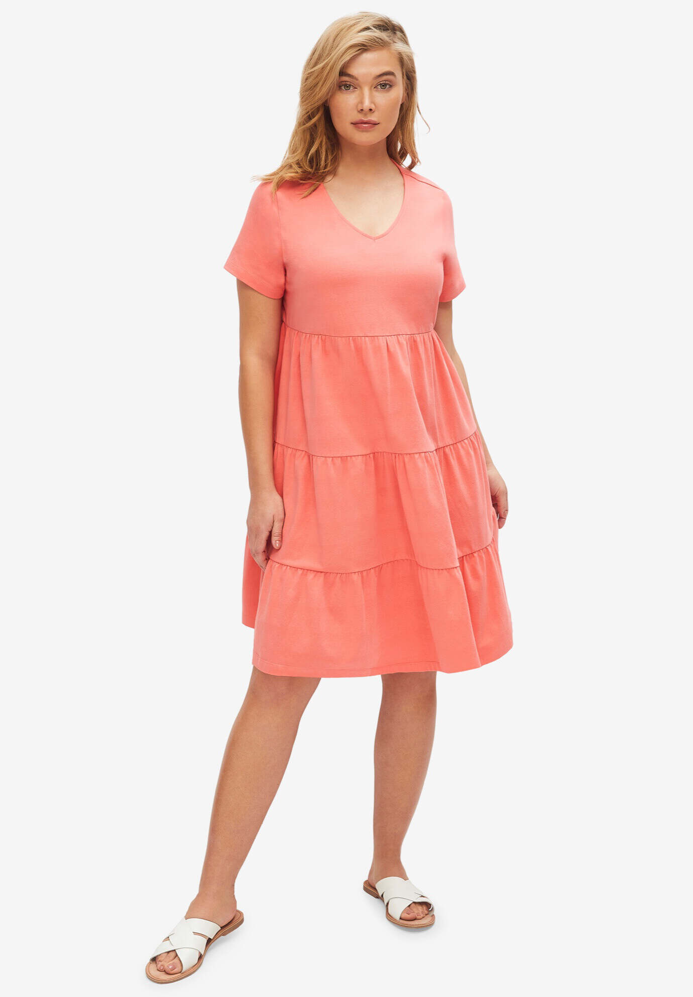 Tiered Tee Dress