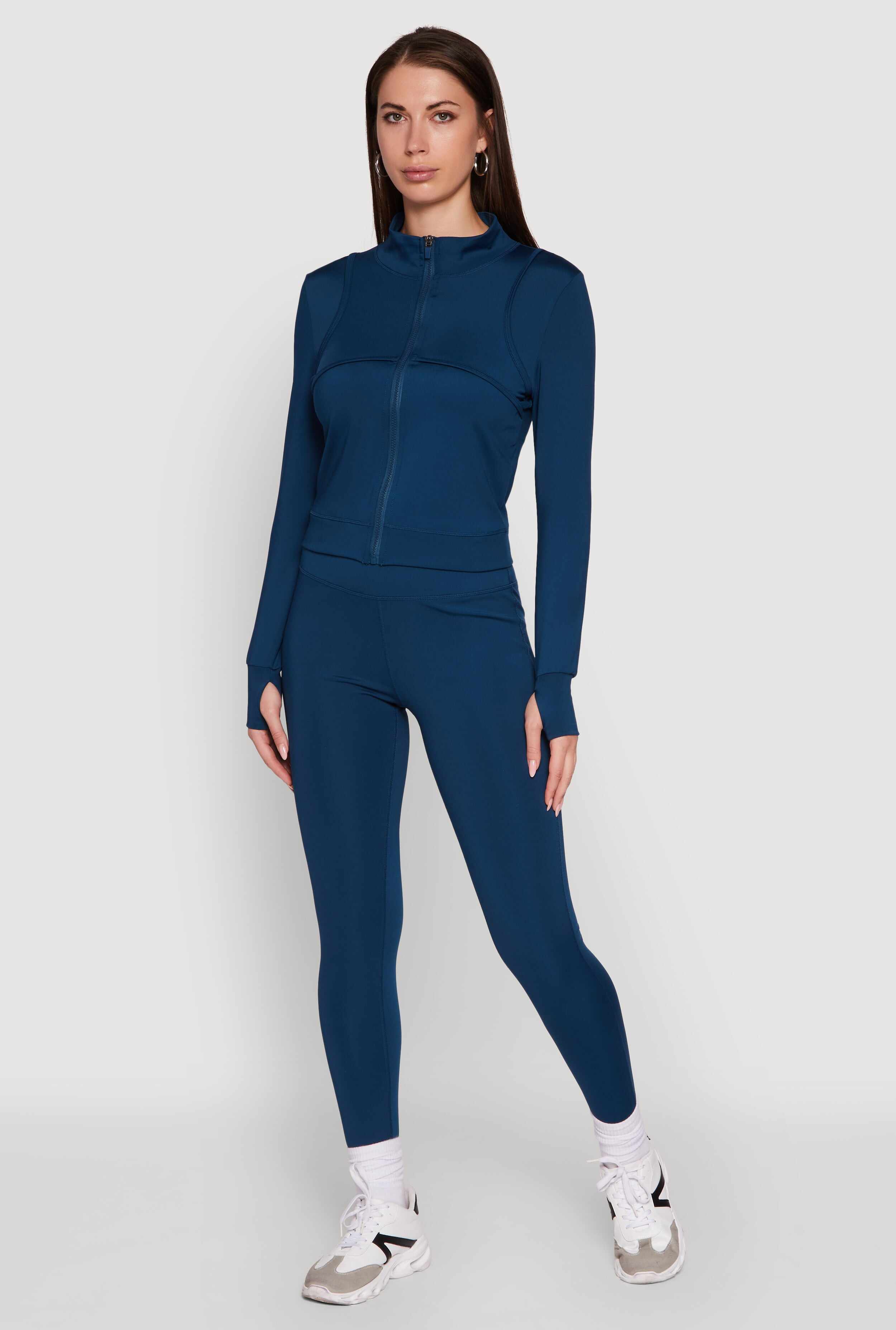 Solid High Waisted Yoga Pants