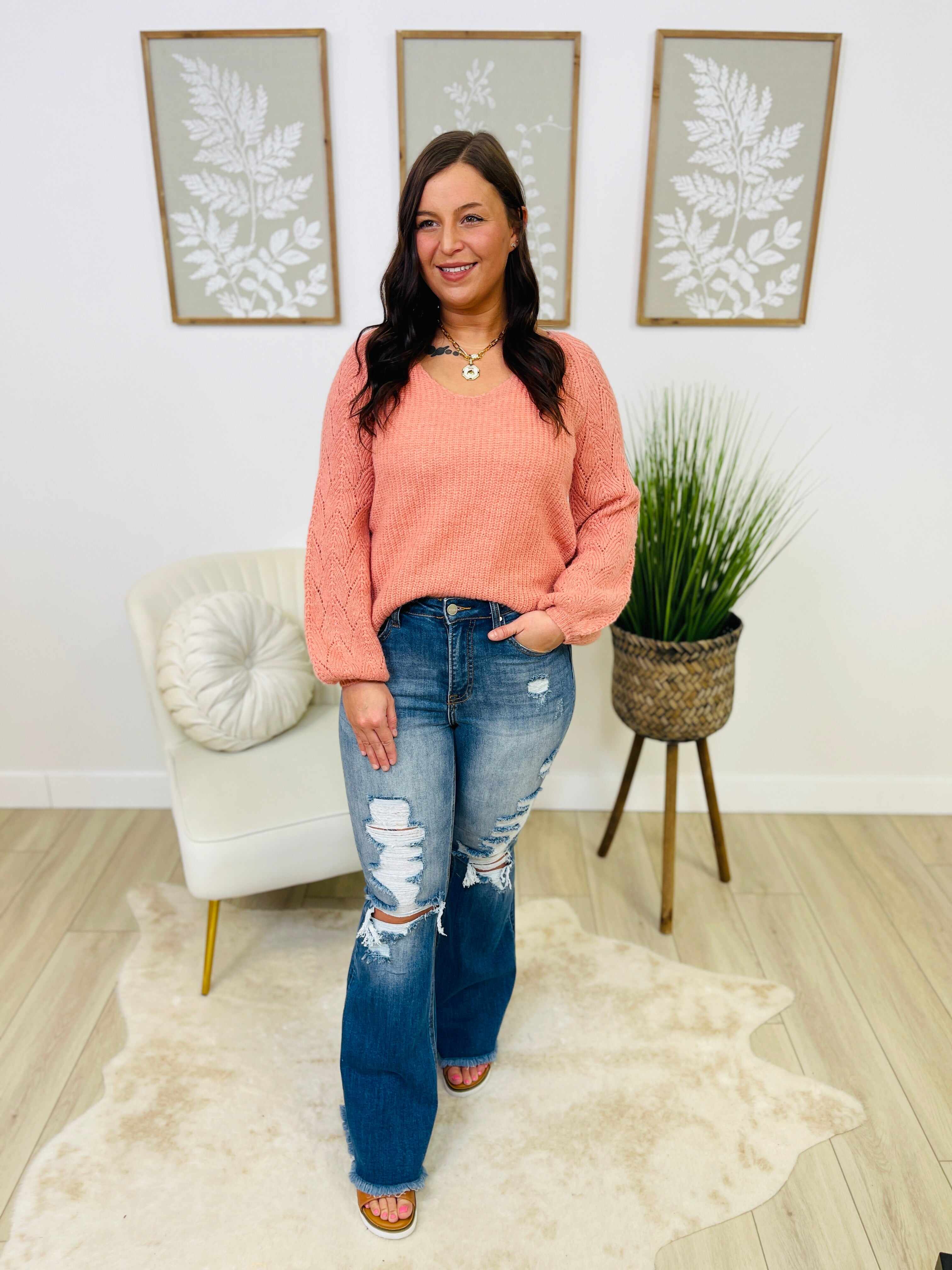 Risen PLUS/REG Pop Of Flare Jeans