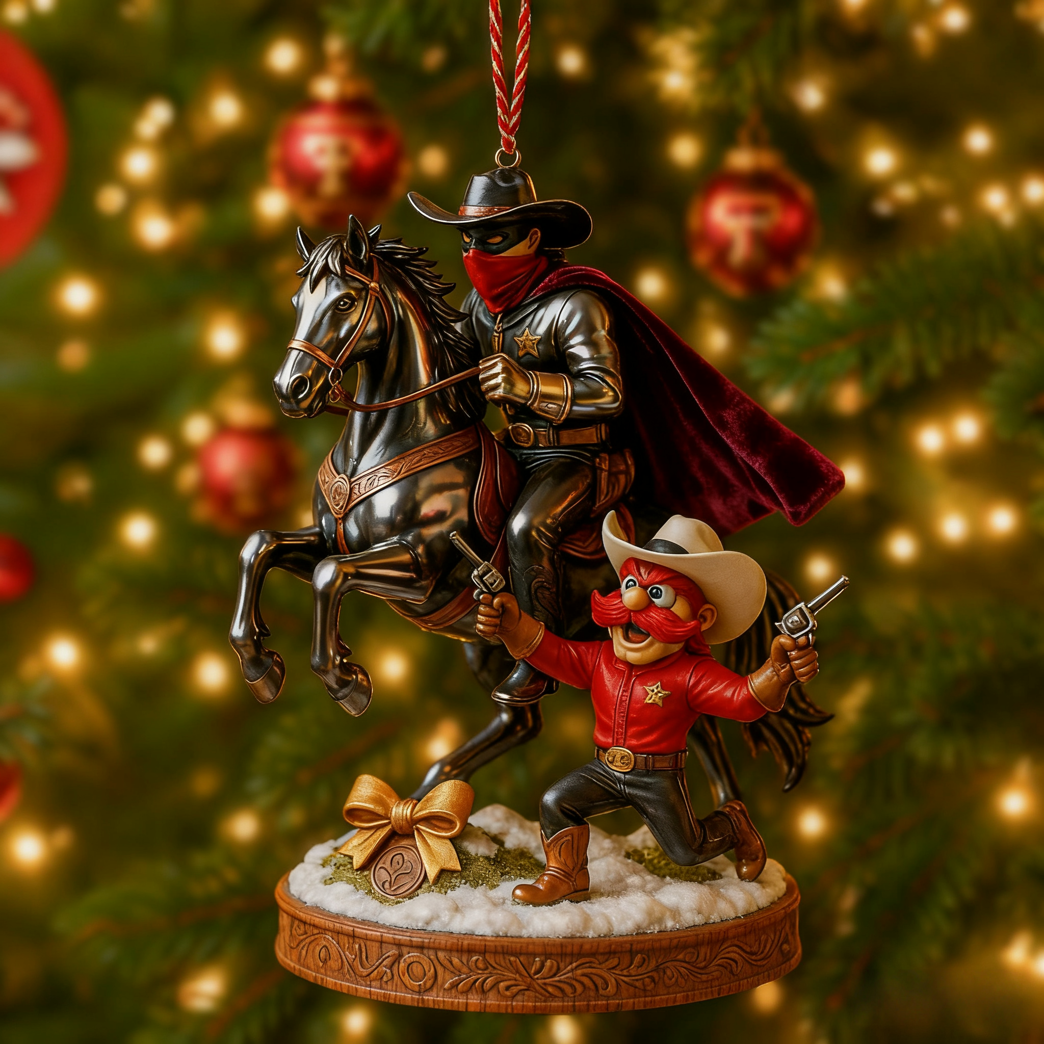 Texas Tech Red Raiders Holiday Riders Ornament