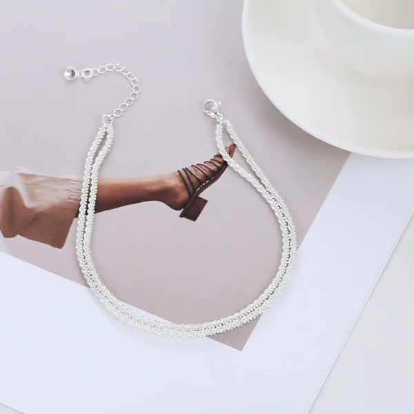 🎁Final 3 Hours: Only $16.99🎉🔥Dainty Layered Anklet For Women