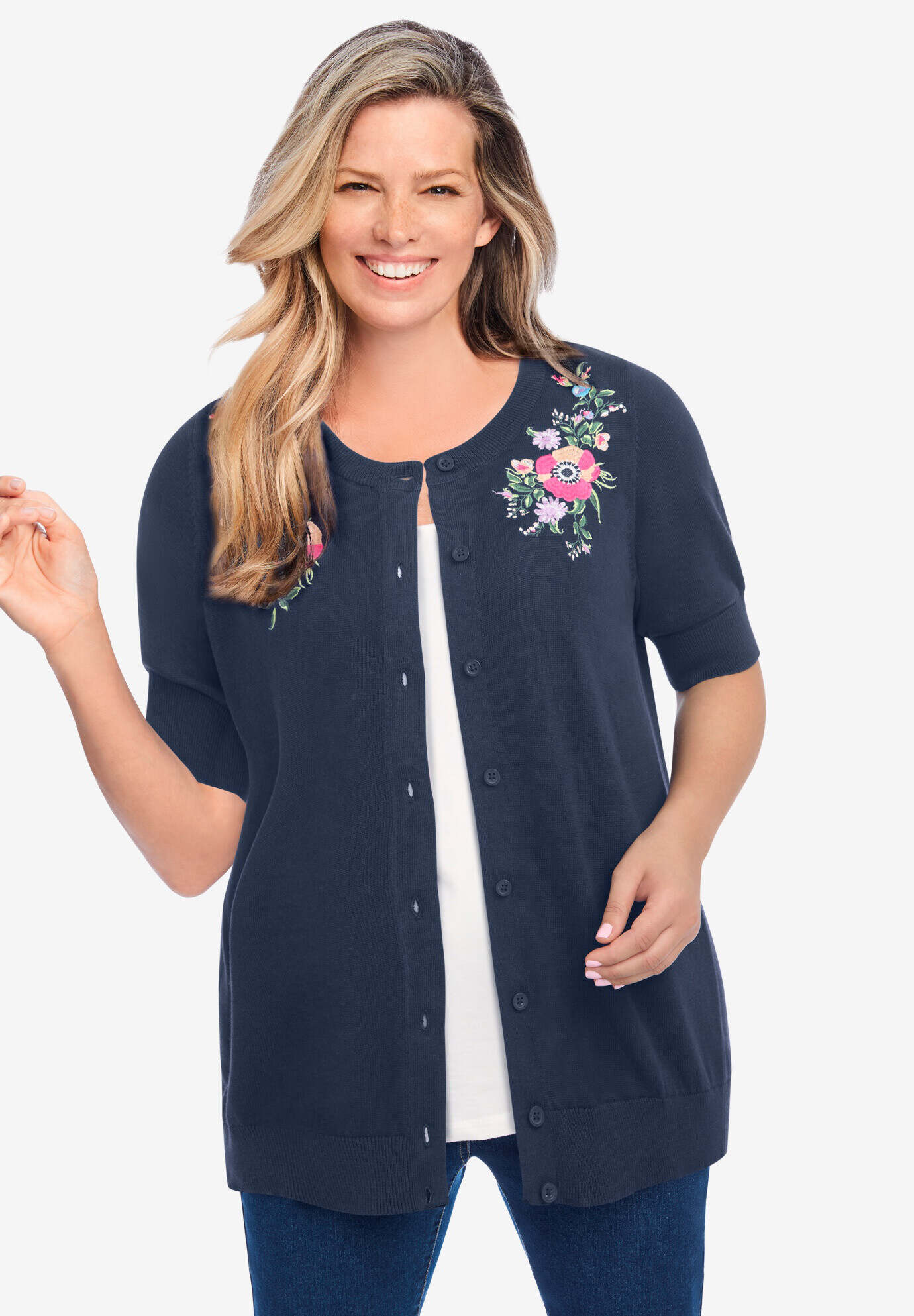 Perfect Elbow-Length Sleeve Cardigan