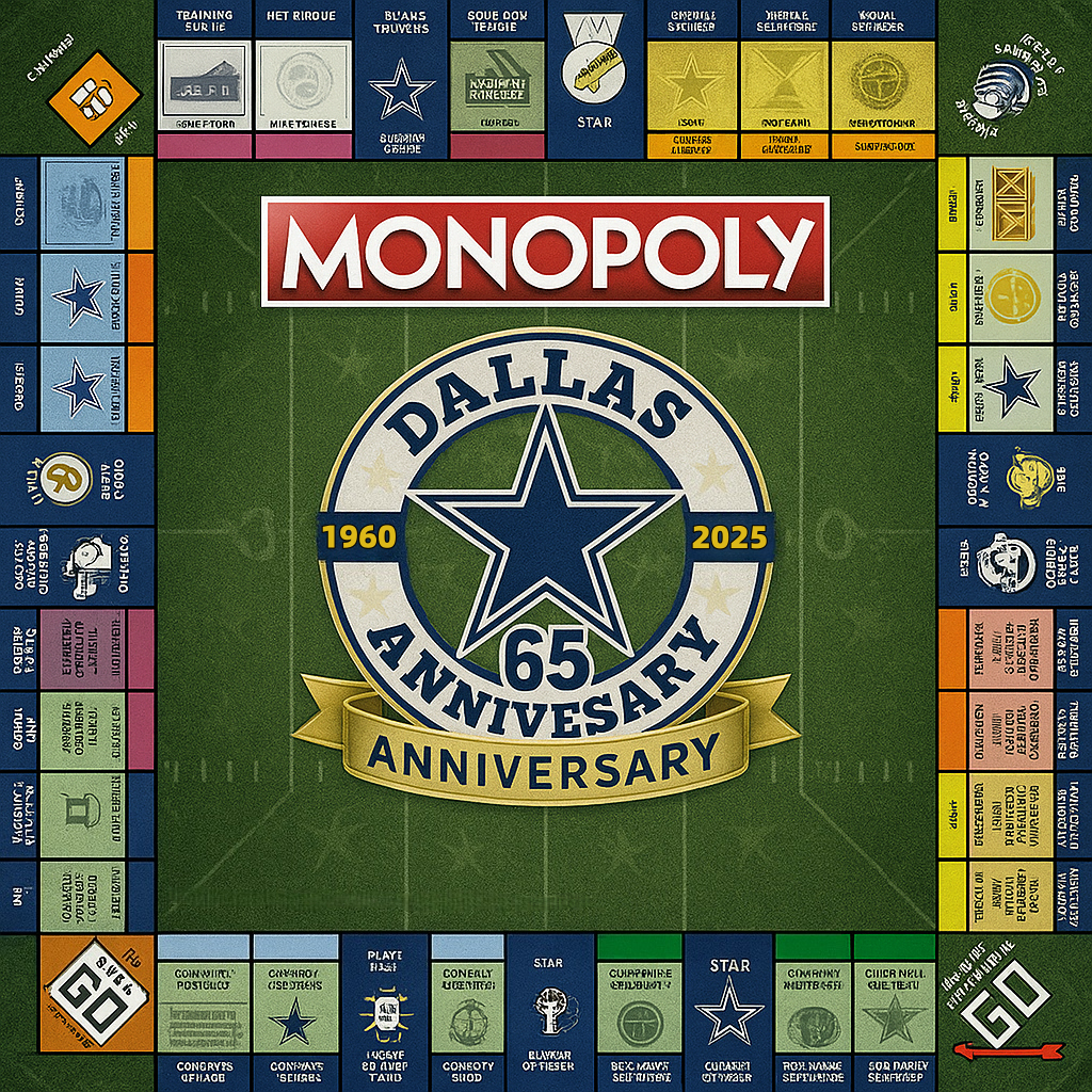 MONOPOLY: Dallas Cowboys – 65th Anniversary