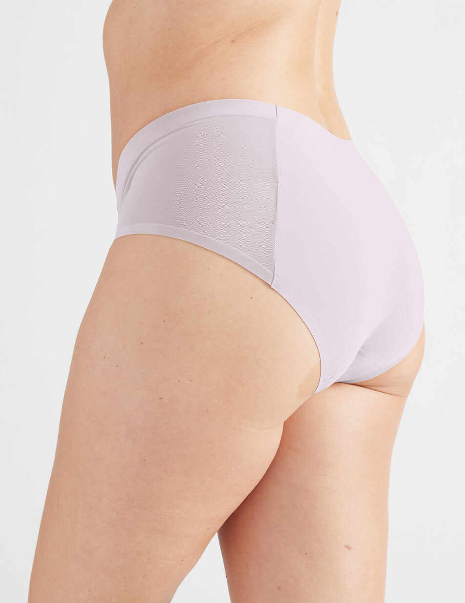 Light Leakproof No-Show Mesh Boyshort