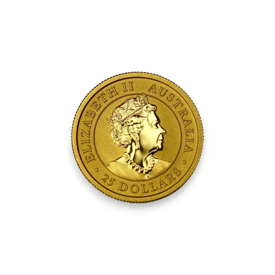 1/4 oz Australian Wildlife Perth .9999 Fine Gold $25 Coin