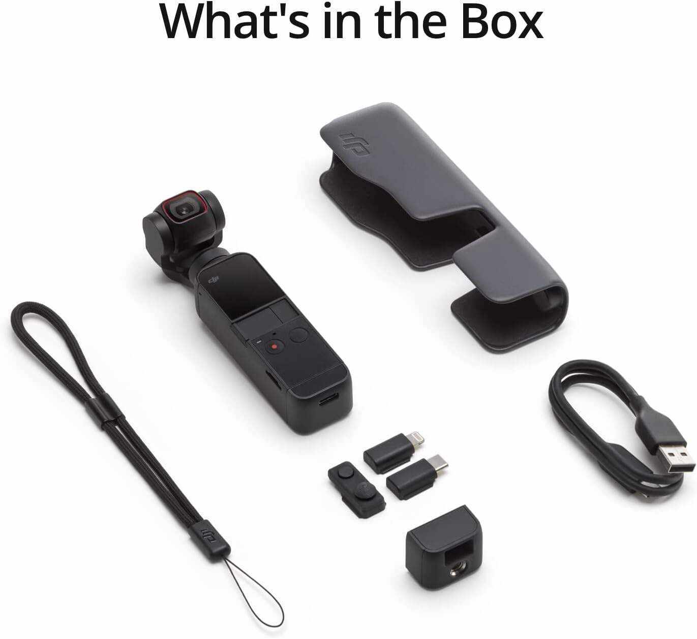 DJI Pocket 2 Creator Combo, 3 Axis Gimbal Stabilizer with 4K Camera, 1/1.7