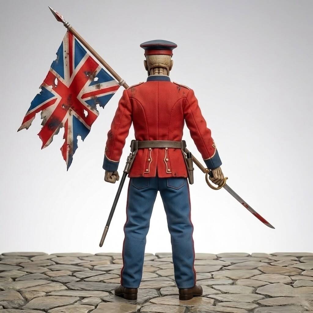 Iron Maiden 50th Anniversary Eddie Hot Toys Figure