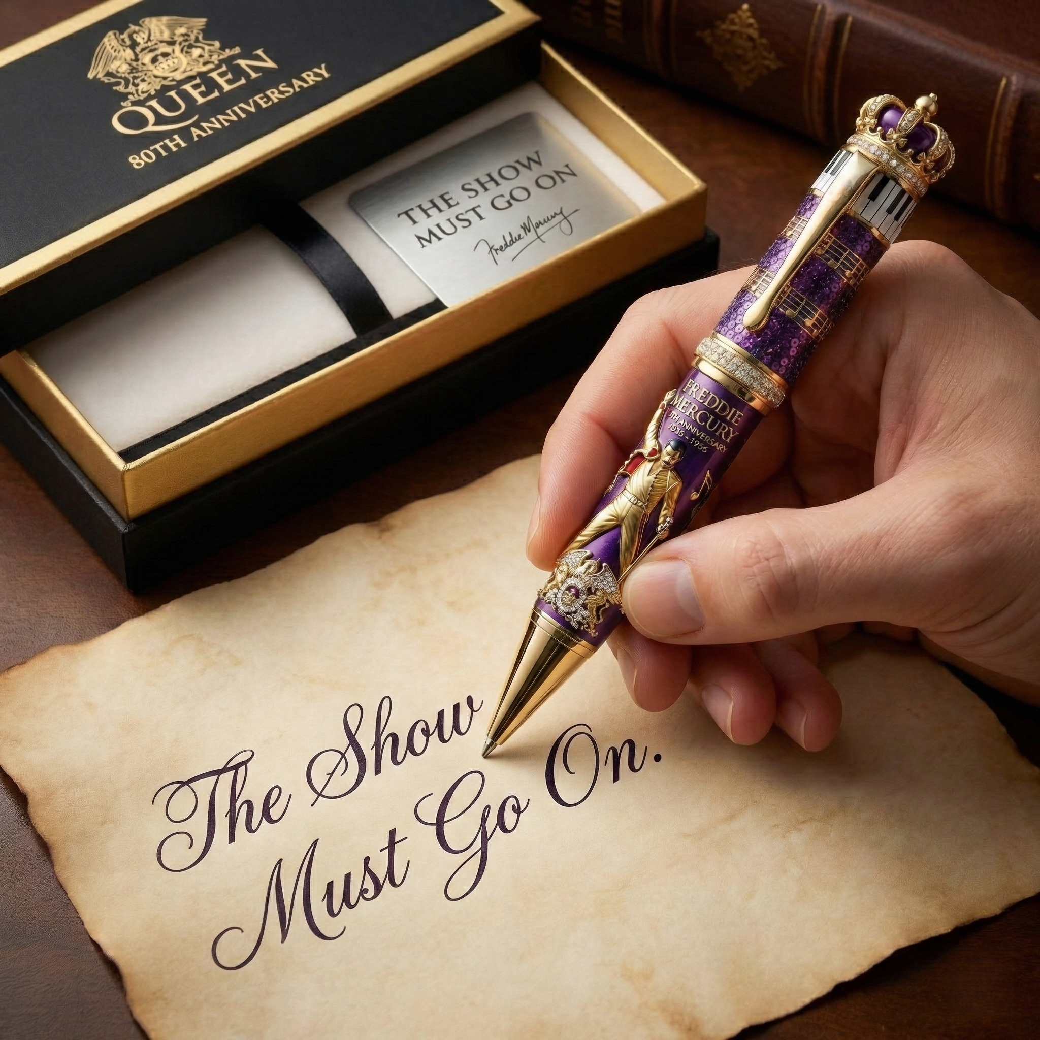 Freddie Mercury 80th Anniversary Commemorative Pen