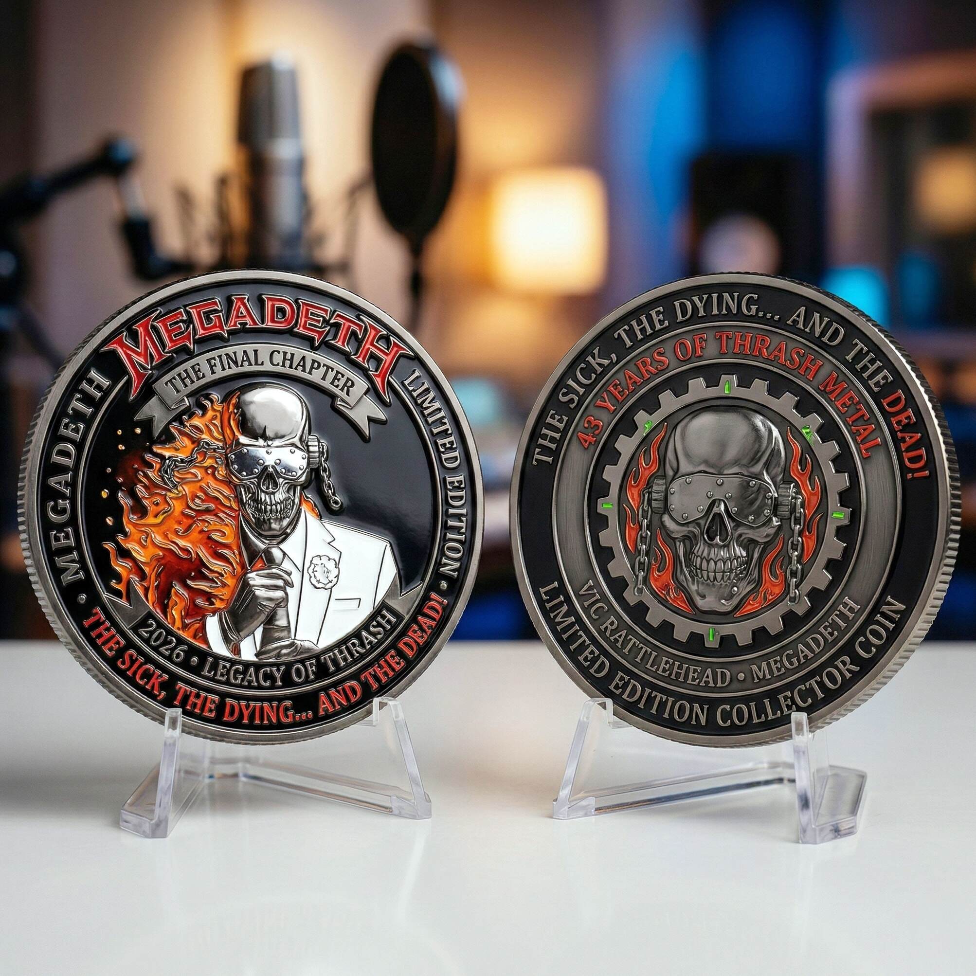 MEGADETH – The Final Chapter 2026 Commemorative Coin
