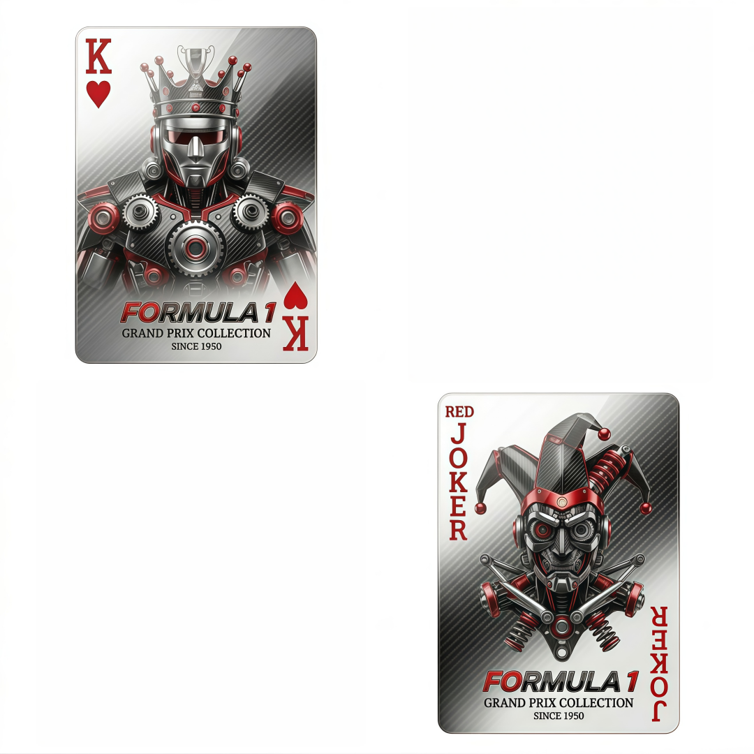 Formula 1 Playing Cards