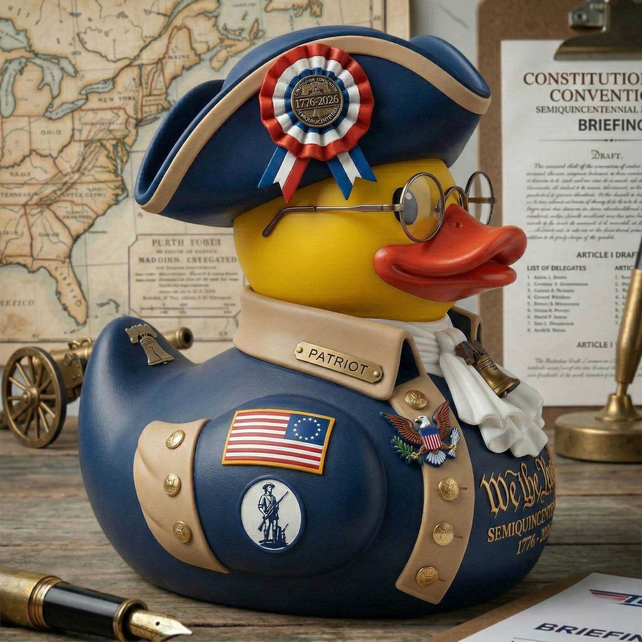 American Independence 250th Anniversary Duck