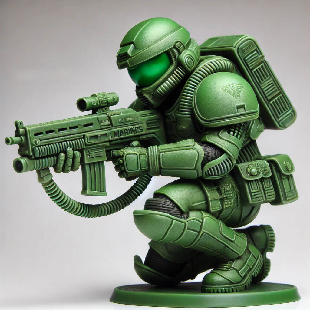 Green Army Men - Alien Edition
