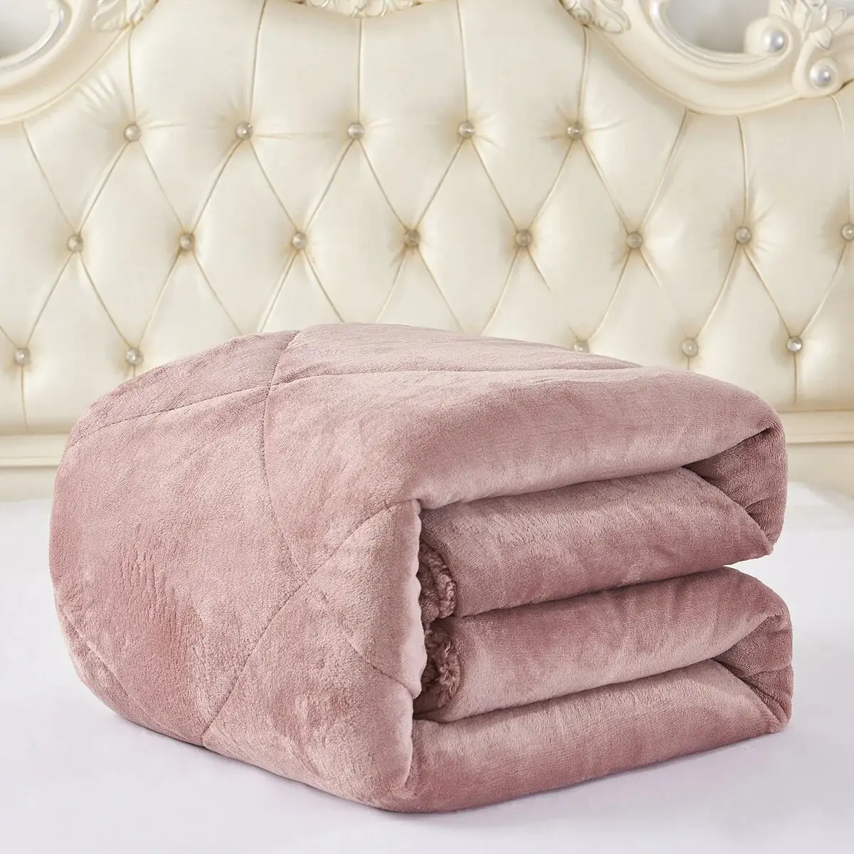 Fleece/ Sherpa Down Alternative 3-piece Comforter Set