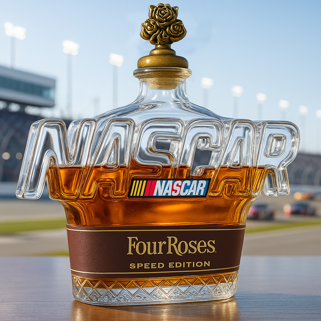 NASCAR Whiskey Bottle