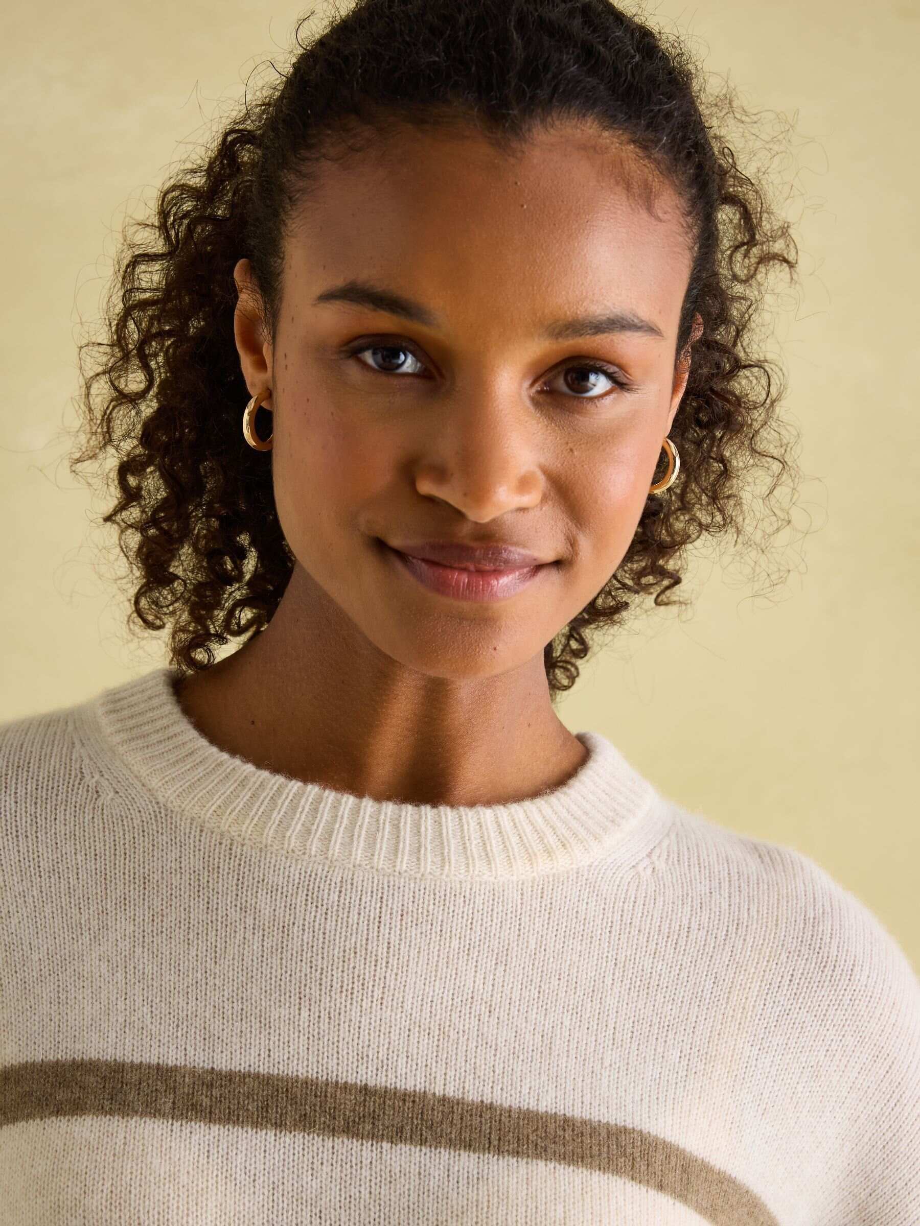 Ivy Tan Brown 100% Cashmere Jumper