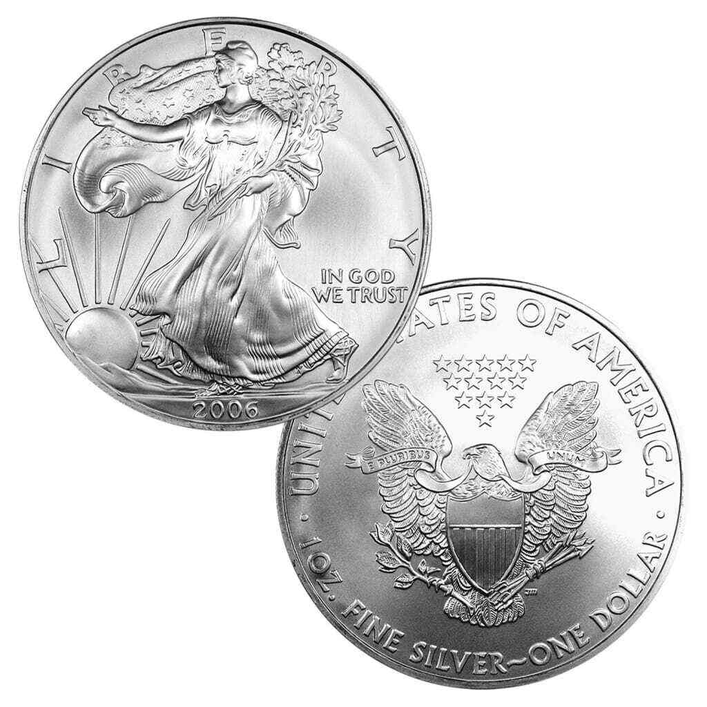 2006 $1 American Silver Eagle Brilliant Uncirculated