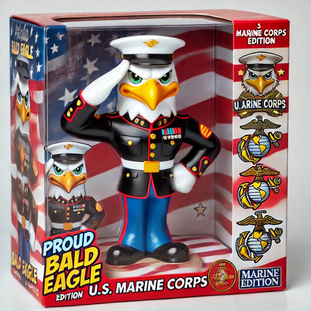 Veteran Tribute Proud Bald Eagle