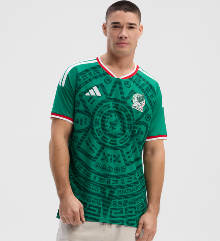 Mexico National Team adidas FIFA x World Cup 2026 Home On Field Authentic Jersey - Green