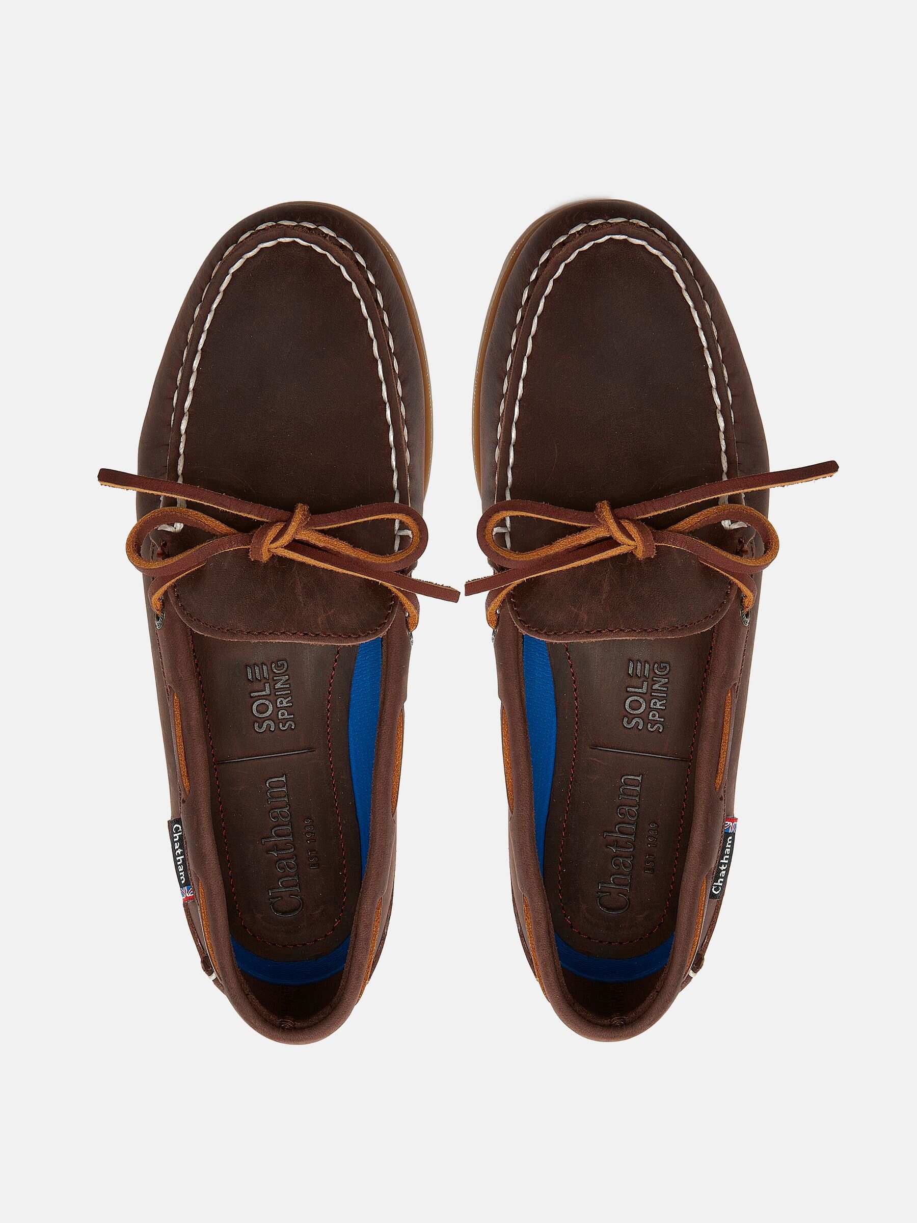 Chatham Chocolate Brown Olivia G2 Boat Shoes