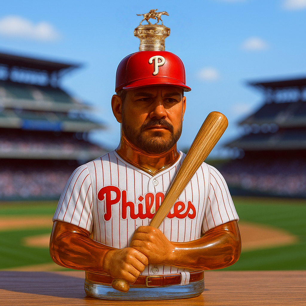 🥃 Kyle Schwarber MVP Commemorative Whiskey Bottle