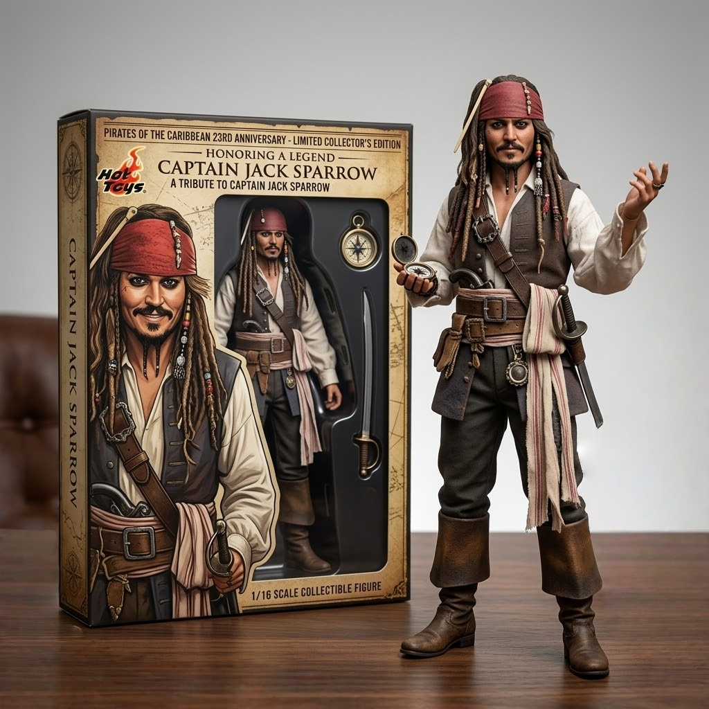 Pirates of the Caribbean 23rd Anniversary Collectible Figure