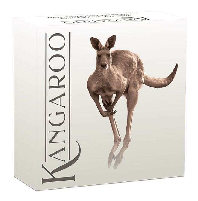 2024 $1 Australian Kangaroo 1oz Silver Proof High Relief Coloured Coin