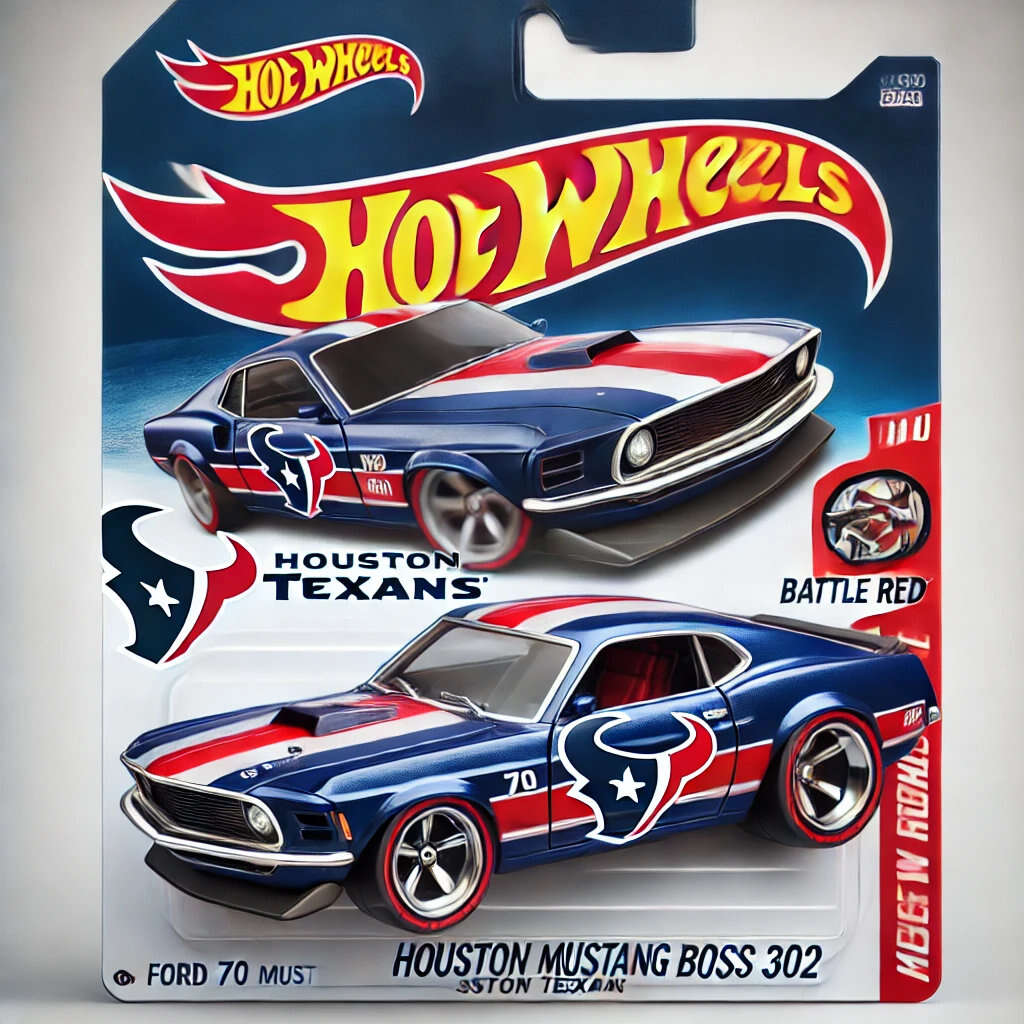 Hot Wheels NFL Team '70 Mustang