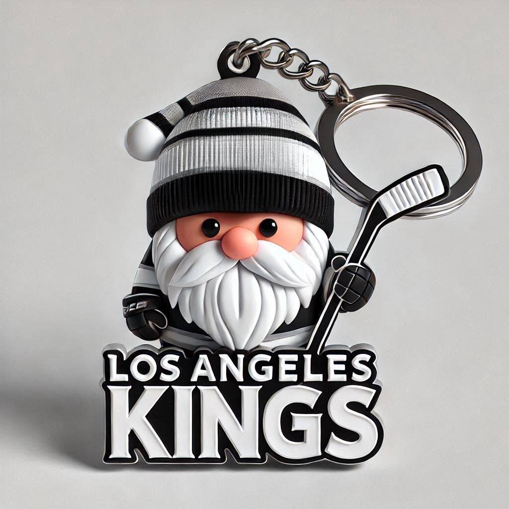 Hockey Gnome Keychain